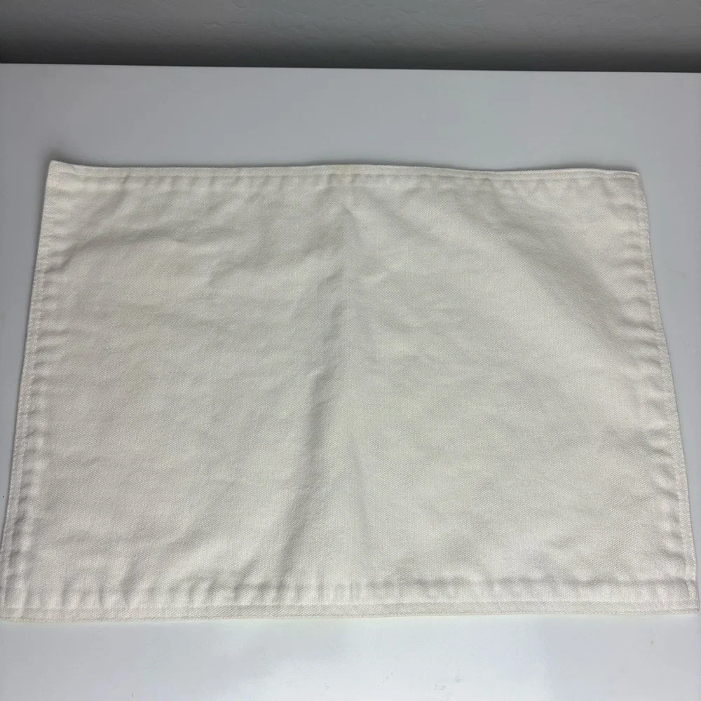 Kate Spade food for thought rise and shine white and yellow single placemat